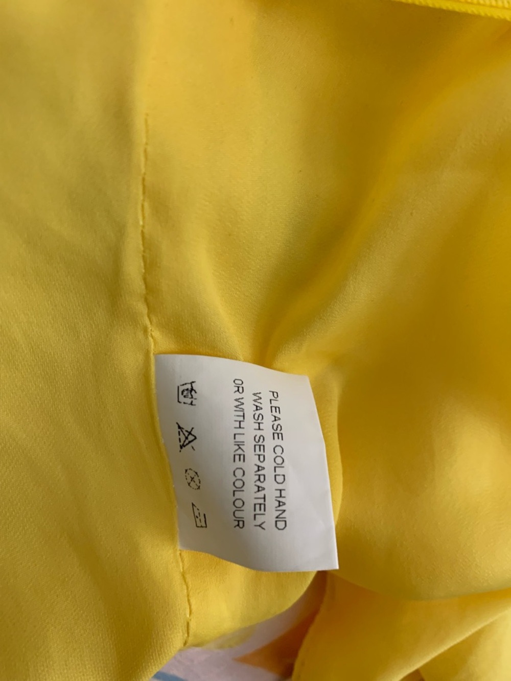 Yellow Floral Linen Blend 2 piece set - Picture 4 of 10